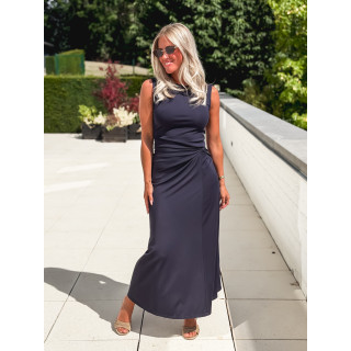 Robe longue Astrée - Marine