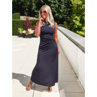 Robe longue Astrée - Marine
