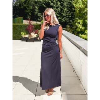 Robe longue Astrée - Marine