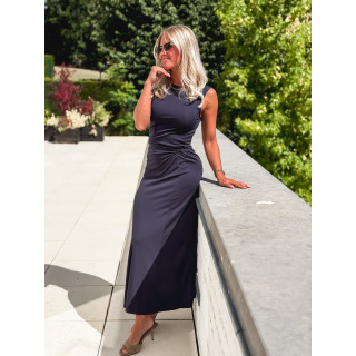 Robe longue Astrée - Marine
