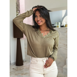 Pull Kaéliane - Kaki