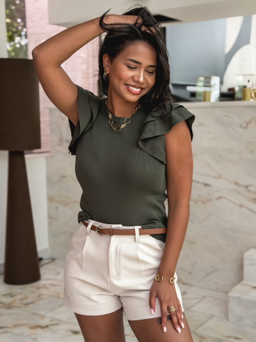 Blouse Kaïla - Kaki