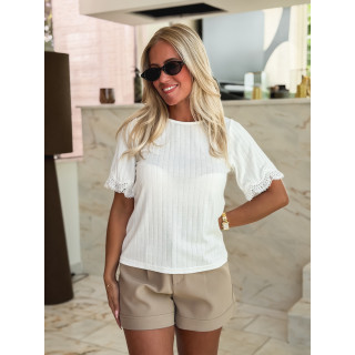 Blouse Delhia - Blanc