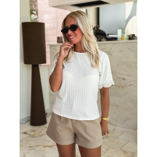 Blouse Delhia - Blanc