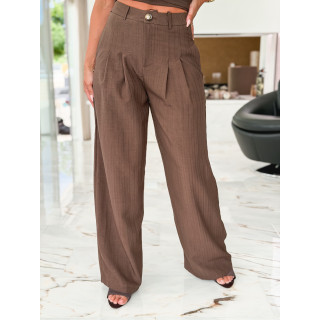 Pantalon Violaine - Chocolat