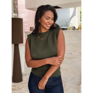 Blouse Kaori - Kaki