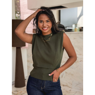 Blouse Kaori - Kaki