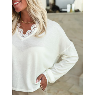 Pull Kaéliane - Ecru