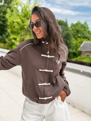 Gilet Elfie - Chocolat Gilet Elfie - Chocolat