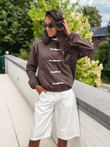 Gilet Elfie - Chocolat Gilet Elfie - Chocolat