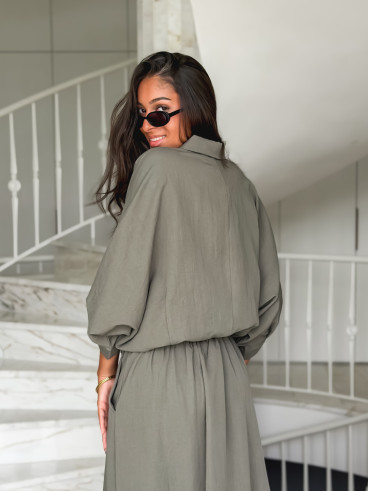 Chemise Azuna - Kaki Chemise Azuna - Kaki