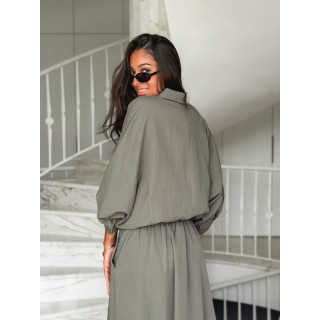 Chemise Azuna - Kaki