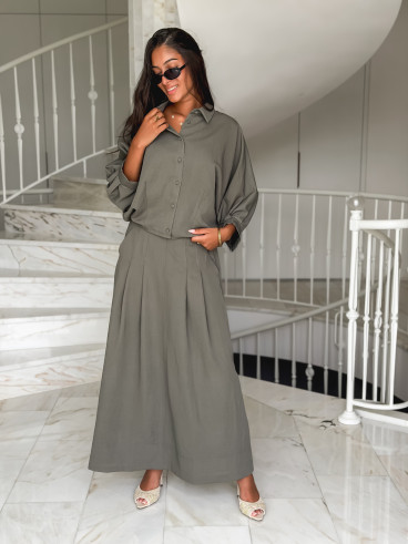Chemise Azuna - Kaki Chemise Azuna - Kaki