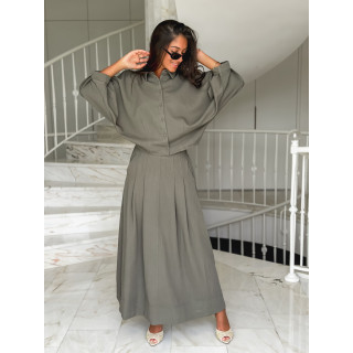 Chemise Azuna - Kaki
