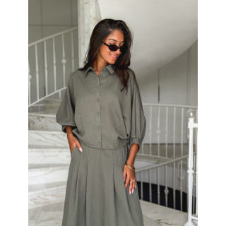 Chemise Azuna - Kaki