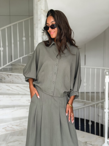 Chemise Azuna - Kaki Chemise Azuna - Kaki