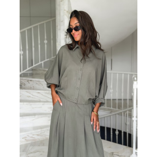 Chemise Azuna - Kaki