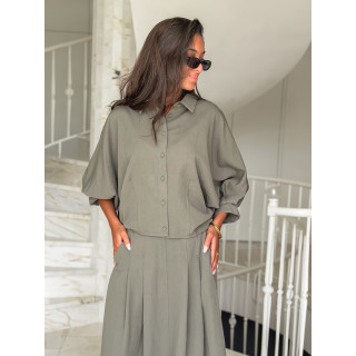 Chemise Azuna - Kaki