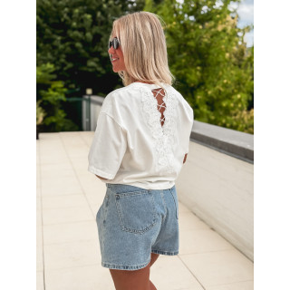 T-shirt Eveline - Ecru