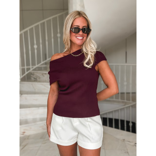Blouse Palomia - Prune
