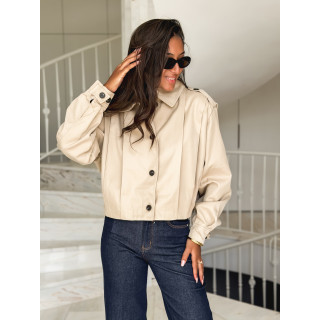 Veste courte Winona - Beige