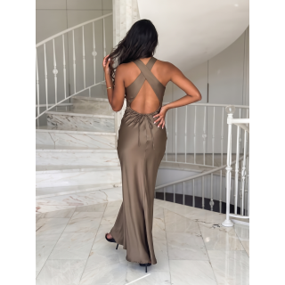 Robe longue Maryline - Kaki