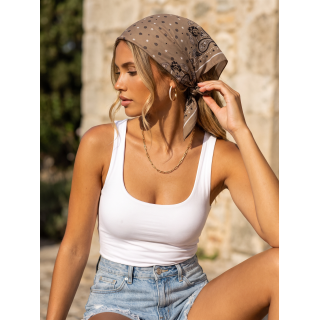 Foulard Raja - Taupe