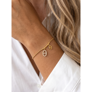 Bracelet Félie - Doré