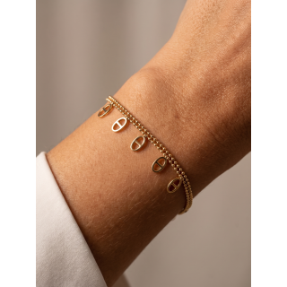 Bracelet Monalisa - Doré