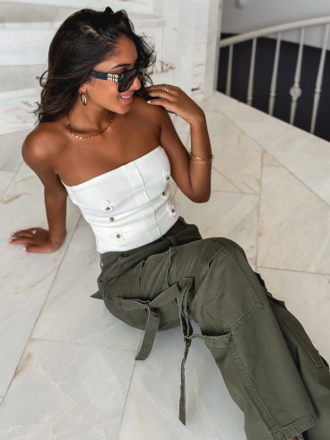 Bustier Évelis - Ecru