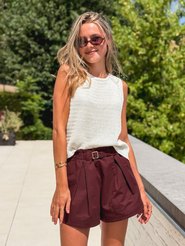 Short Lora - Bordeaux Short Lora - Bordeaux