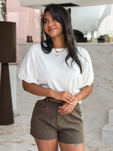 Blouse Lysoria - Crème