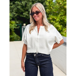 Gilet Paoline - Blanc