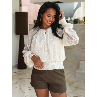 Blouse Malia - Ecru