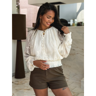 Blouse Malia - Ecru
