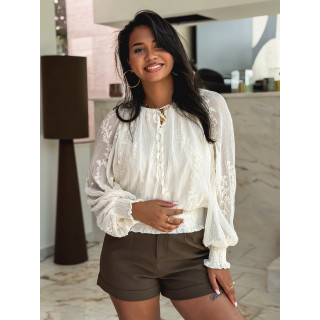 Blouse Malia - Ecru