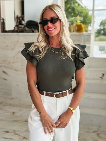 Blouse Kaïla - Kaki
