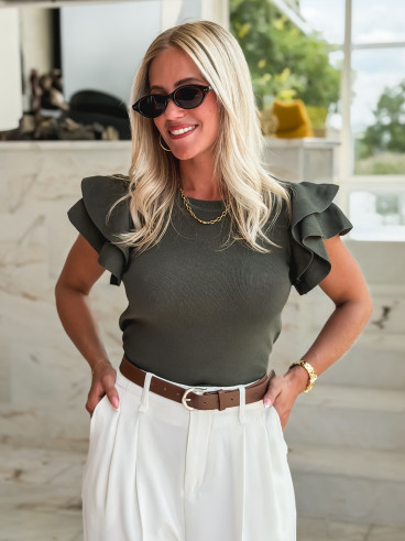 Blouse Kaïla - Kaki