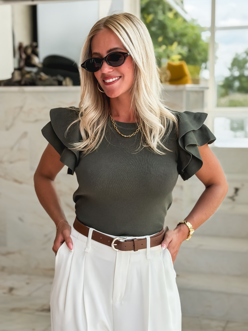 Blouse Kaïla - Kaki