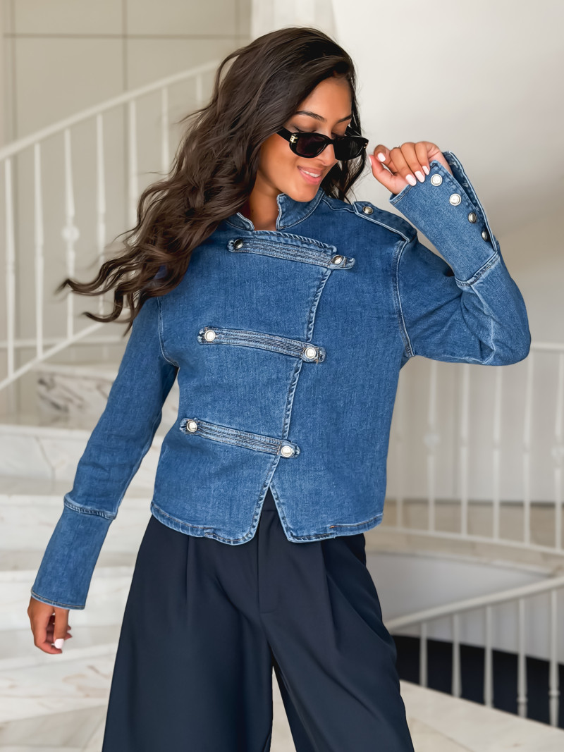 Veste en jeans Korélia - Bleu