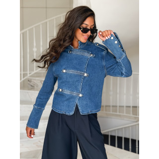Veste en jeans Korélia - Bleu