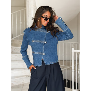 Veste en jeans Korélia - Bleu