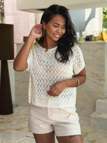 Blouse Vivianne - Doré