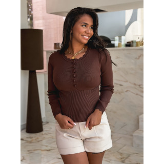 Pull Mayalia - Chocolat