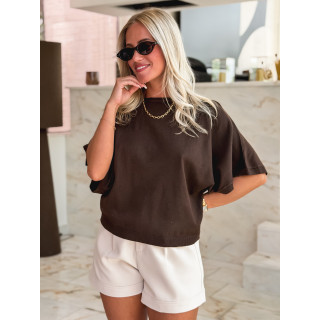 Blouse Lysoria - Chocolat