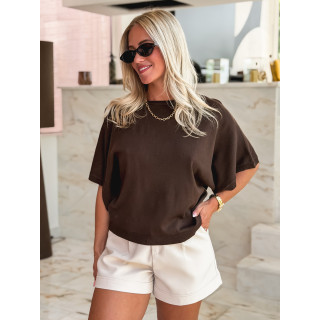 Blouse Lysoria - Chocolat