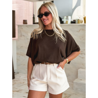 Blouse Lysoria - Chocolat