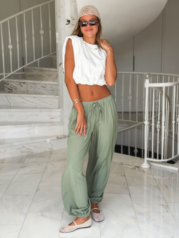 Pantalon Tallis - Kaki