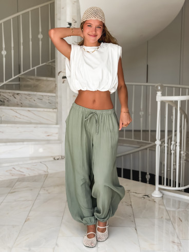 Pantalon Tallis - Kaki