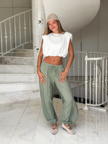 Pantalon Tallis - Kaki